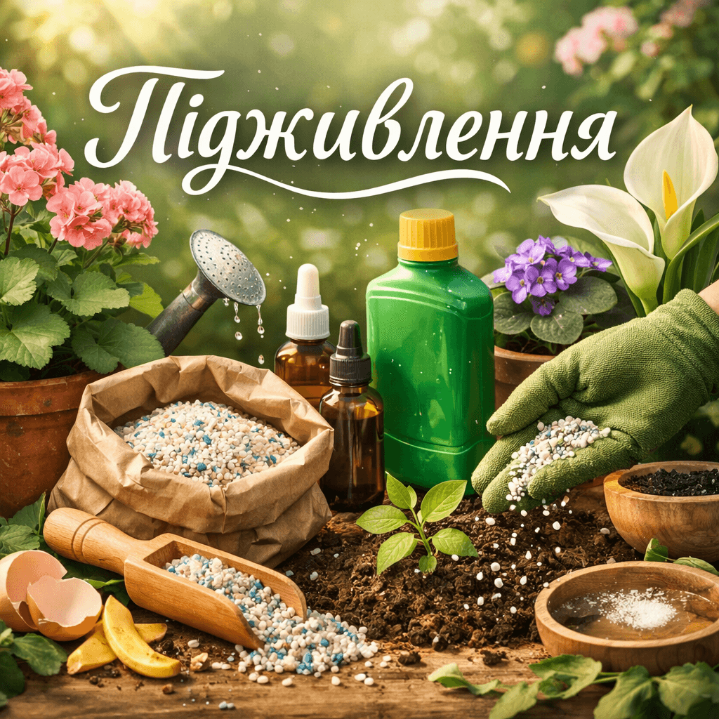 🌸Дієвий догляд та живлення для квітучих рослин